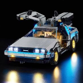 طقم مصباح LED Bricksoul لـ LEGO إلى المستقبل ، متوافق مع 10300 مجموعة LEGO LIGH