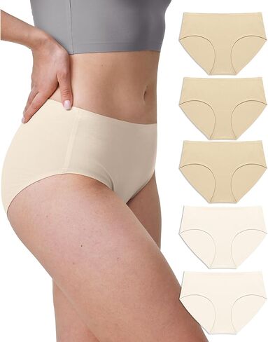 ملابس داخلية قطنية نسائية من Neione No Show بدون خياطة بدون خطوط داخلية in Kuwait