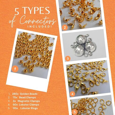 Clay Beads Jewelry Making Kit 10,500PCS - Complete Bracelet Making Kit for Kids with Flat Beads, Polymer Clay Flat Letter Beads, Preppy Bracelet Kit for DIY Heishi Bead Kit in Saudi Arabia