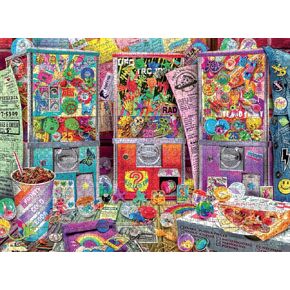 Buffalo Games - Aimee Stewart - Pizza and Pocket Change - 1000 Piece Jigsaw Puzzle for Adults -Challenging Puzzle Perfect for Game Nights - Finished Size is 26.75 x 19.75