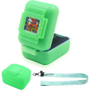 Silicone Cover Case for Bitzee Interactive Toy Digital Pet, Silicone Protective Case for Bitzee Virtual Electronic Pets, Digital Pet Case Accessories for Bitzee with Lanyard (Case Only)