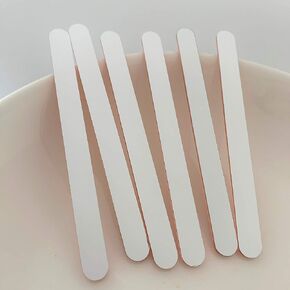 Set of 30 Reusable Acrylic Cakesicle Sticks, Gold Mirror Popsicle Sticks for Party Favors (Silver Mirror)