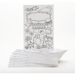 S&S Worldwide Kid's Artritude Journal Class Pack. غير مؤرخة ، 100 حملة سبجانية ، مطالبات يومية ، تغطية للون ، ونقلت ملهمة ، من أجل احترام الذات ، التفكير الإيجابي ، الذهن ، المرونة ، الأعمار من 5 إلى 11 ، 6 "x9" ، PK 12