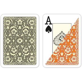DA VINCI Venezia, Italian 100% Plastic Playing Cards 2 Deck Set, Poker Size Jumbo Index (Large Print) - No Plastic Case