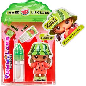 Yummiland Lipgloss Doll- Maya Watermelon, Ages 4+