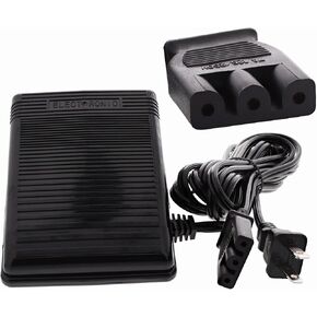 Foot Control Pedal & Power Cord Replacement for Singer Sewing Machines, 359102-001, Fits Singer 2263, 3116, 3323, 4411, 4423, 8280, and More | Models Include - Simple, Talent, Heavy Duty, & Prelude