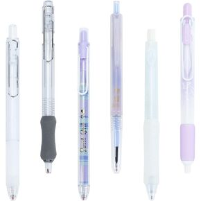 مجموعة أقلام هلام سريعة الجافة ، ألوان متنوعة أقلام الهلام القابلة للسحب مع كتابة سلسة ، حبر سوداء 0.5 ملم للنقطة المدرسية للمكاتب (الباستيل) in Kuwait