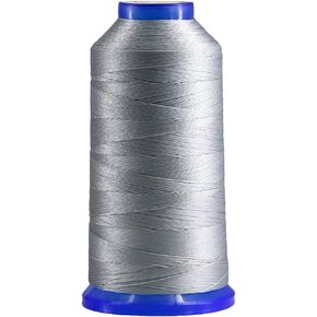 Selric [1700Yards / 26 Colors Available] Tex 70 Bonded Nylon Thread for Leather Sewing 210D/3 T70#69 Heavy Duty Upholstery Thread for Leather and Other Heavy Fabric （Black）