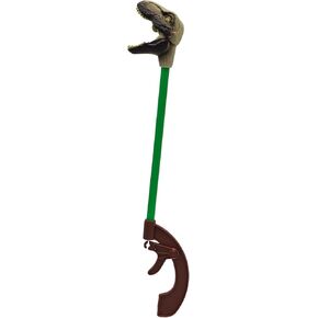 Small Dinosaur Grabber Toy, Dino Snapper, Squeeze Trigger to Close Mouth, Phthalate-Free, Imported from Japan