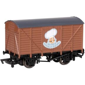 Bachmann Trains - Thomas & Friends™ Ventilated Van - MR. JOLLY'S Chocolate Factory - HO Scale
