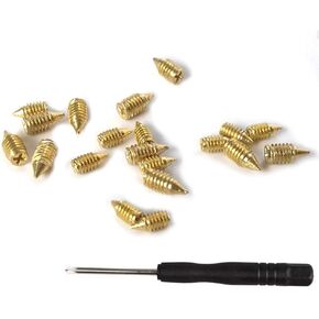 Tip Screws Pointed Cross Slot Leather Accessories for Belt Buckle Wallet Handbag Purse Includes Screwdriver -30 Pieces