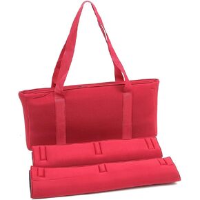 C&H Solutions Burgundy Mah Jongg Soft Bag Empty Bag, Mah jongg carry bag