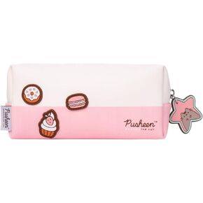 Pusheen Cosmetic Pouch | 19 x 9 x 7 cm - 7.5 x 3.5 x 2.8 inches | Pusheen Gifts | Pusheen Cat | Cosmetic Case | Pencil Case for Girls | Pencil Case for Women