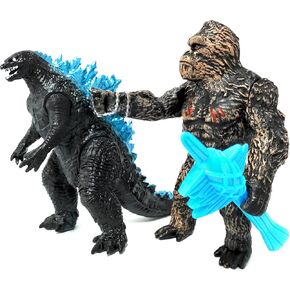 Dinosaur Toys,Monster Figure Toys,The King of Monster, Best Gift for Boys Girls (King and Blue G)