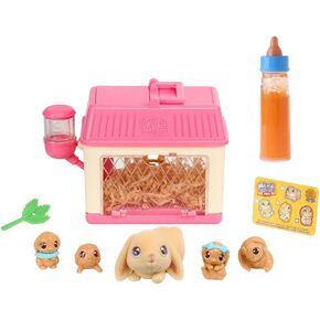 القليل من الماما مفاجأة حيوان أليف! MINIS LIL 'BUNNY SET TOY GIFT BUNDLE