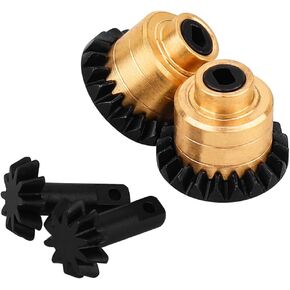Ascent 18 Metal Helical Axle Gears for 1/18 RC Crawler Redcat Ascent-18 Axle Upgrades Parts, 10T/20T, 2 Sets