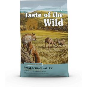 Taste of the Wild Grain Free High Protein Real Meat Recipe Appalachian Valley Premium Dry Dog Food,Venison,5 pounds