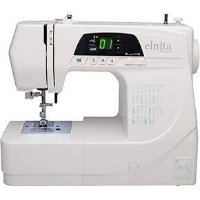EC30 Computerized Sewing Machine with 30 Stitches, LED Display, Needle Threader and Foot Control.