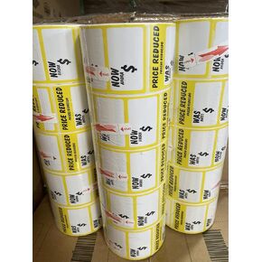 ProLine 1 Roll Price Reduced was Now Retail Sale Labels 2 x 3 Inch Rectangle 500 Adhesive Stickers
