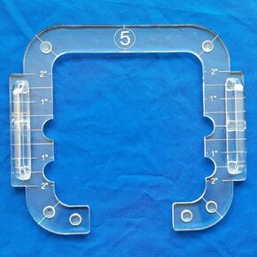 Quiting Frame for Free Motion Quilting Template Series 5