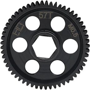 Hot Racing SGRM57M5 Speed Run Main Gear 0.5module 57 Tooth GROM