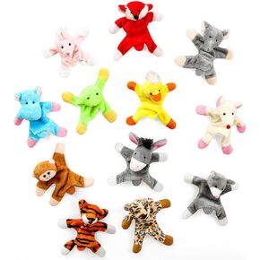 Konohan 12 PCS Thip Magnets Toy Ster for Sbrigerator Plush Magnet Animals Fridge Magnet Toys for Bridge Locker Office Office Office Office