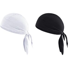 Quickly Dry Cycling Bandana Sun Protection Pirate Hat Breathable Running Beanie