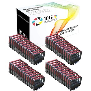 TG Imaging ERC-30/34/38 Black and Red Compatible ERC-30 ERC30BR ERC30 Ribbon Cartridge Replacement for DPN2700 TMU370 TMU375 ERC38 NK506 Cash Register (48PK B/R)
