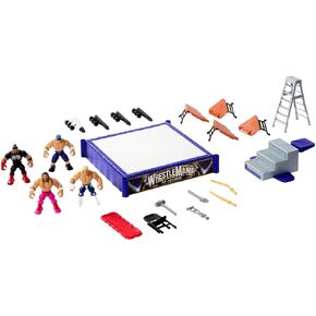 WWE Knuckle Crunchers Mini Mayhem Bundle Bundle ، Cody Rhodes ، John Cena ، Seth Rollins Figures