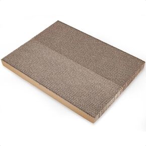 Cat Cardboard Scratcher Refill,Cat Scratch Pad Replacement Reversible Corrugated Board for Cat Box Bed…