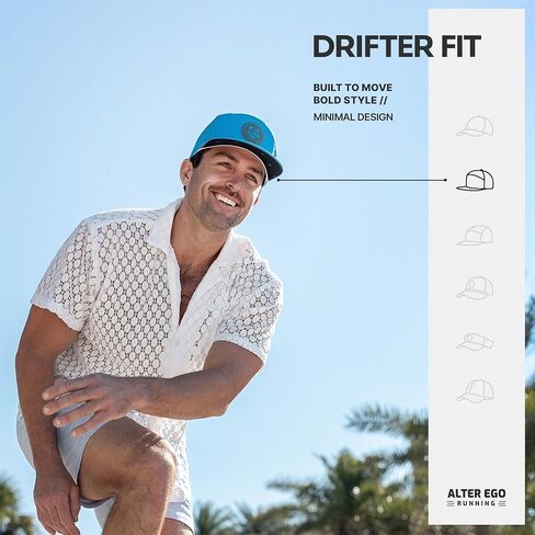 Alter Ego Drifter Splash Running Hat – Lightweight, Water Repellent, Men & Women in Saudi Arabia
