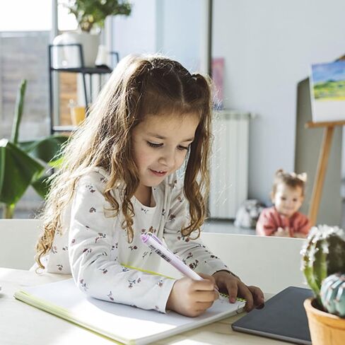 مجموعة أقلام هلام سريعة الجافة ، ألوان متنوعة أقلام الهلام القابلة للسحب مع كتابة سلسة ، حبر سوداء 0.5 ملم للنقطة المدرسية للمكاتب (الباستيل) in Kuwait