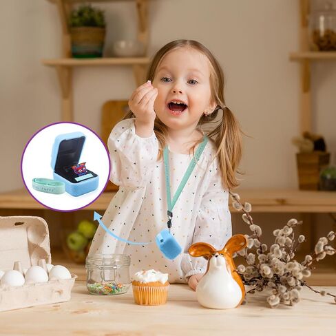 قضية تغطية السيليكون لـ Bitzee Interactive Digital Pet والحالة ، مع الحبل ، جلد الحالات الواقية للحيوانات الأليفة الافتراضية للفتيات والفتيان (الأرجواني) in Kuwait