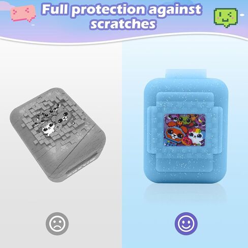 قضية تغطية السيليكون لـ Bitzee Interactive Digital Pet والحالة ، مع الحبل ، جلد الحالات الواقية للحيوانات الأليفة الافتراضية للفتيات والفتيان (الأرجواني) in Kuwait