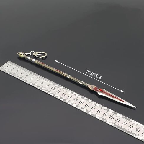 Superbuybox God of War Kratos 'Draupnir Spear الإصدار البرونزي Action Figures Game Toys Collection keychain deske desort decoration pendant hift in Kuwait
