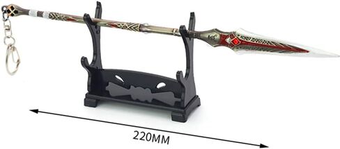 Superbuybox God of War Kratos 'Draupnir Spear الإصدار البرونزي Action Figures Game Toys Collection keychain deske desort decoration pendant hift in Kuwait
