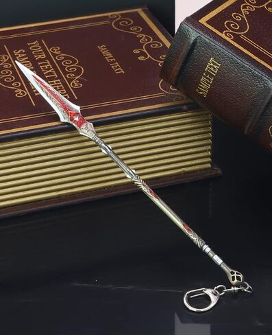 Superbuybox God of War Kratos 'Draupnir Spear الإصدار البرونزي Action Figures Game Toys Collection keychain deske desort decoration pendant hift in Kuwait