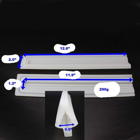 X-Haibei عيد الميلاد أنبوب شجرة العمود قالب الصابون السيليكون تضمين الصابون صنع لوازم ديا. 1.2inch in Kuwait