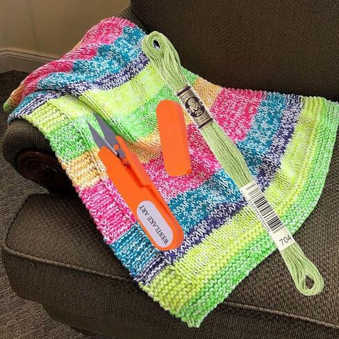 خيط التطريز 6 حبلا ، 0.01 رطل مشرق شارتروز ، محفوظ بمقص تطريز ، قطن أساسي بنسبة 100 ٪ ، 8.7 ياردة متعددة الاستخدامات ل -شايت ، غرزة الساتان والمزيد (حزمة 3) in Kuwait