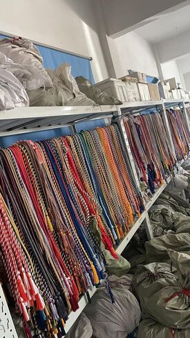 2pcs/ 6pcs التخرج من الحبال الشرف الصلبة المضفر مع شرابة لدكتور البكالوريوس الرئيسي في المدرسة الثانوية 68 بوصة (6 ، الذهب العتيقة H24) in Kuwait