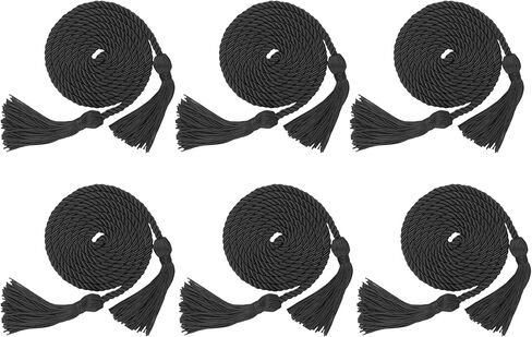 6 Pieces Graduation Cords,Gold Honor Cords,68 Inch in Kuwait