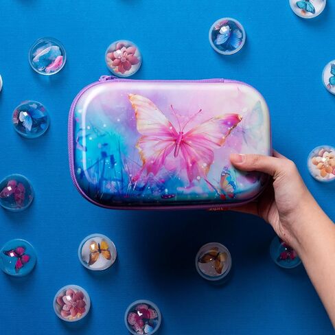 ZIPIT 3D Pencil Box for Kids | Lenticular Pencil Case for School | Large Capacity Pencil Pouch for Girls and Boys in Kuwait