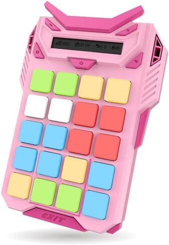 JXD Soft klotski Slider Puzzle Game ButtonOperated Revolution No Slider Loss Silky Silicone Stress Relief for All Ages FamilyFun Home Travel Essential 500 Level Blue in Saudi Arabia