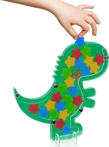 Dinosaur Reward Jar for Kids, Potty Training Chart Toddler Boys/Girls, Reward Chart for Kids, Magnetic Reward Jars Classroom, Chores Chart for Kids, Behavior Chart at Home Incentive Chart in Saudi Arabia