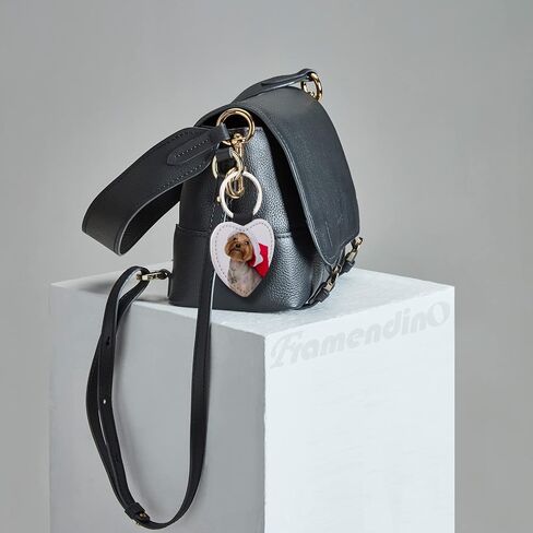Framendino, Sublimation Blanks Leather Keychain Heat Transfer Key Rings Heart Round Square Rectangle Key Chains for DIY in Saudi Arabia