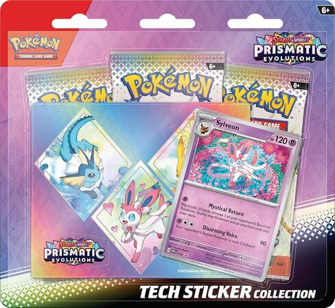 Pokémon TCG: Scarlet & Violet Tech Sticker Collection - Sylveon in Saudi Arabia