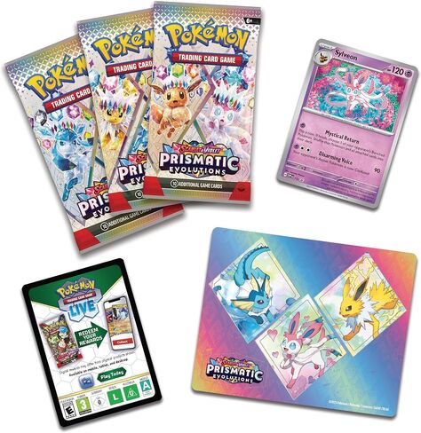 Pokémon TCG: Scarlet & Violet Tech Sticker Collection - Sylveon in Saudi Arabia