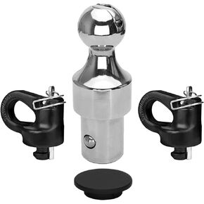 60638 Puck System Gooseneck Hitch Ball Kit, Compatible with 2013-2023 Dodge RAM