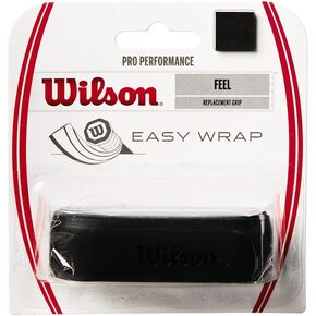 WILSON Sporting Goods Pro Performance Tennis Grip, Black, One Size