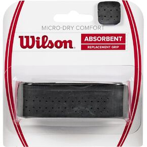 WILSON Micro-Dry Comfort Replacement Grip, Black